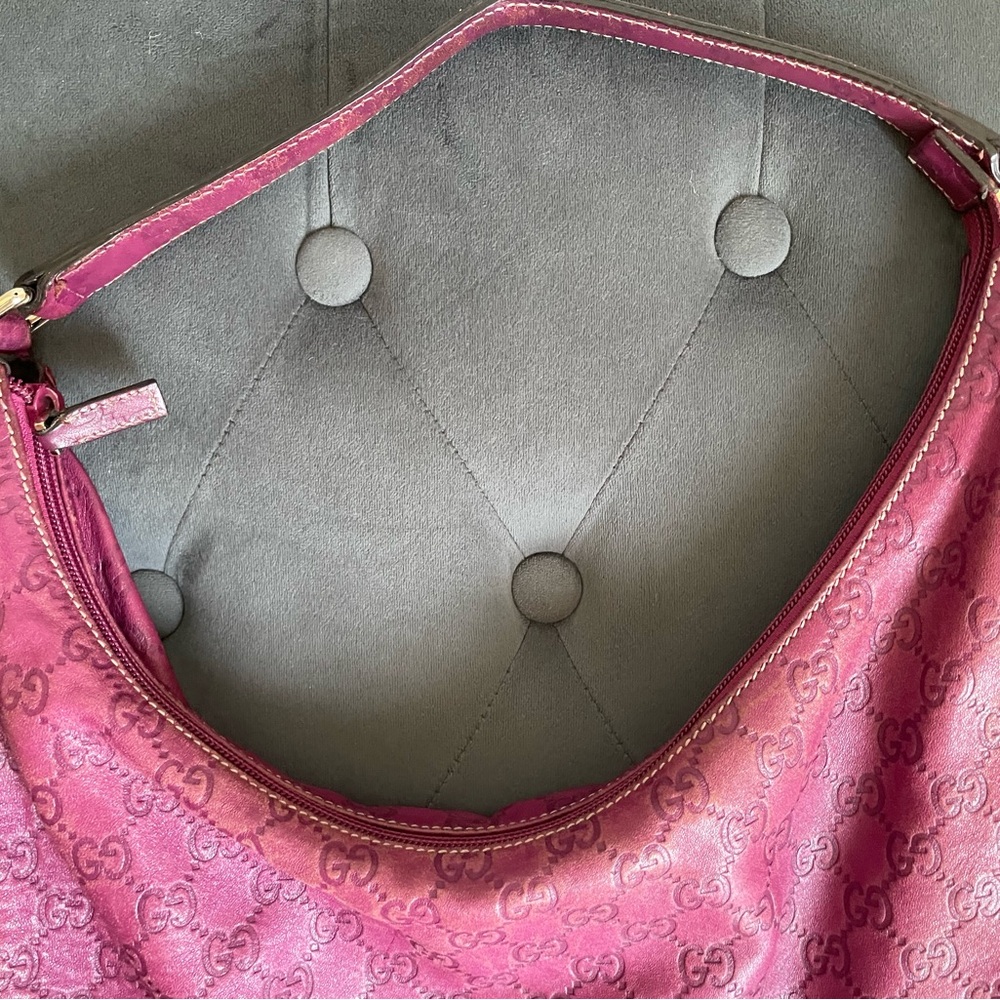 Gucci Women's Pink Shoulder Bag - Picture 9 of 10